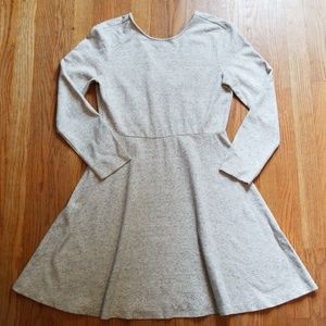 Lou & Grey ivory feather dress